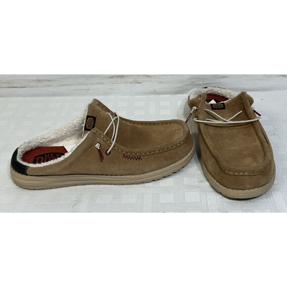 NEAR NU! Hey Dude Wally Warmth Men\'s Size 13 Slip-On Shoes 41869-205 Brown Shoes main image 9